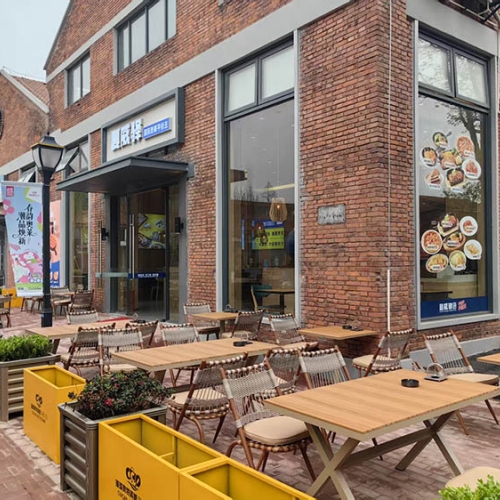 湖北夏威夷户外餐厅