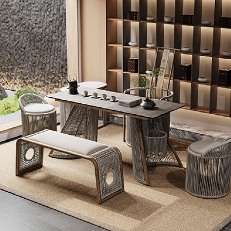 2366T茶台收纳桌