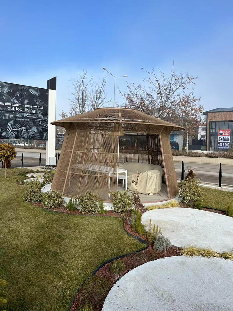 土耳其私人别墅户外凉亭