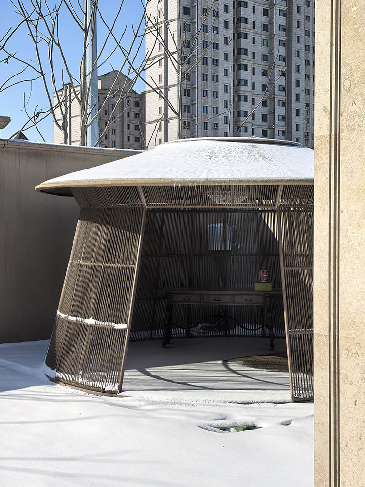 黑龙江私人别墅凉亭