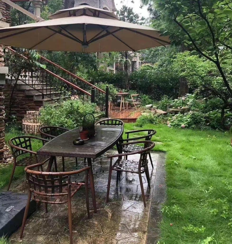 尼斯私人别墅庭院